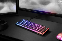 Deltaco mekaniskt gamingtangentbord mini 60, GAM-075V2