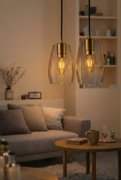 Deltaco Smart Home kronljuslampa E14 WiFi