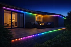 Deltaco Smart LED-list neon RGB utomhus, 2 x 5 m