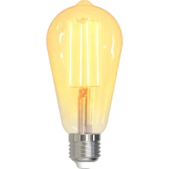 Deltaco Smart Home LED-filament E27, WiFi, 5,5 W