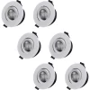 Designlight D-007 downlight LED 7 W 2700 K IP44, vit