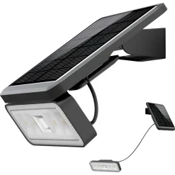 Designlight Sunny Flex strålkastare solcell PIR 1000 lm IP54