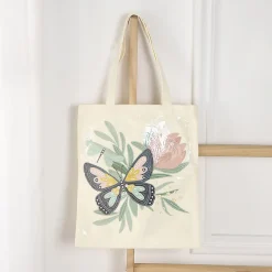 Diamond Painting Bag Butterfly DIY tygpåse