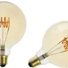 Dimbar dekorationslampa LED Glob E27 Northlight