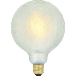 Dimbar dekorativ globlampa LED E27 varmvit 125 mm