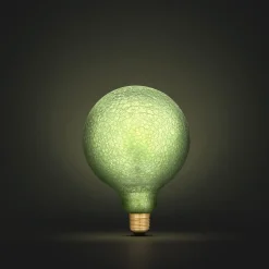 Dimbar globlampa LED E27 krakelerad 125 mm