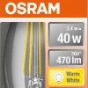 Dimbar kronljuslampa LED E14 Osram, varmvit