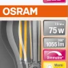 Dimbar normallampa LED E27 Osram, varmvit