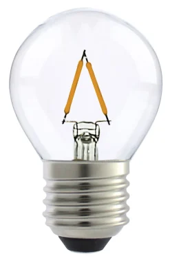 Dimbar klotlampa LED E27 Clas Ohlson