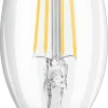 Dimbar kronljuslampa LED E14 Osram, varmvit