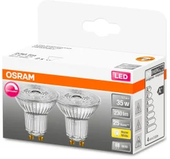 Dimbar LED GU10 Osram, 2-pack