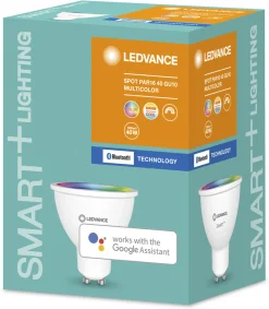 Dimbar LED lampa, RGB, GU10, Ledvance Smart+