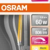 Dimbar normallampa LED E27 Osram, varmvit