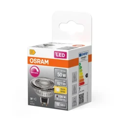 Dimbar reflektorlampa LED LED GU5.3 6,1 W Osram