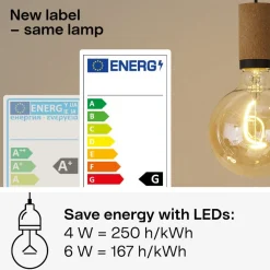 Dimringsbar lyktlampa LED E27 Northlight