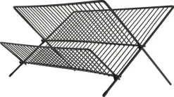 Diskställ i metall, hopfällbart 48 cm