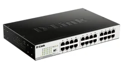 D-Link DGS-1024D Nätverksswitch 24 portar
