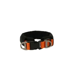 Dogman Emmi vadderat hundhalsband, orange, XS-XXL