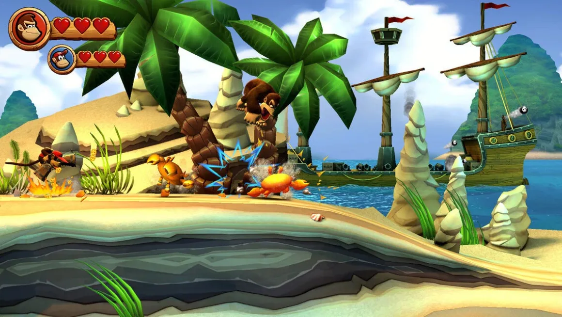 Donkey Kong Country Returns HD, spel till Nintendo Switch
