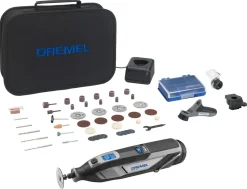 Dremel 8240-3/45 batteridrivet multiverktyg 12 V, 45 delar