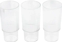 Drinkglas i plast 35 cl stapelbara, 3-pack