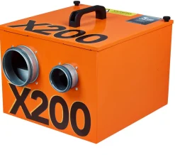 Drybox X200 luftavfuktare källare, krypgrund, vind, 100 m2