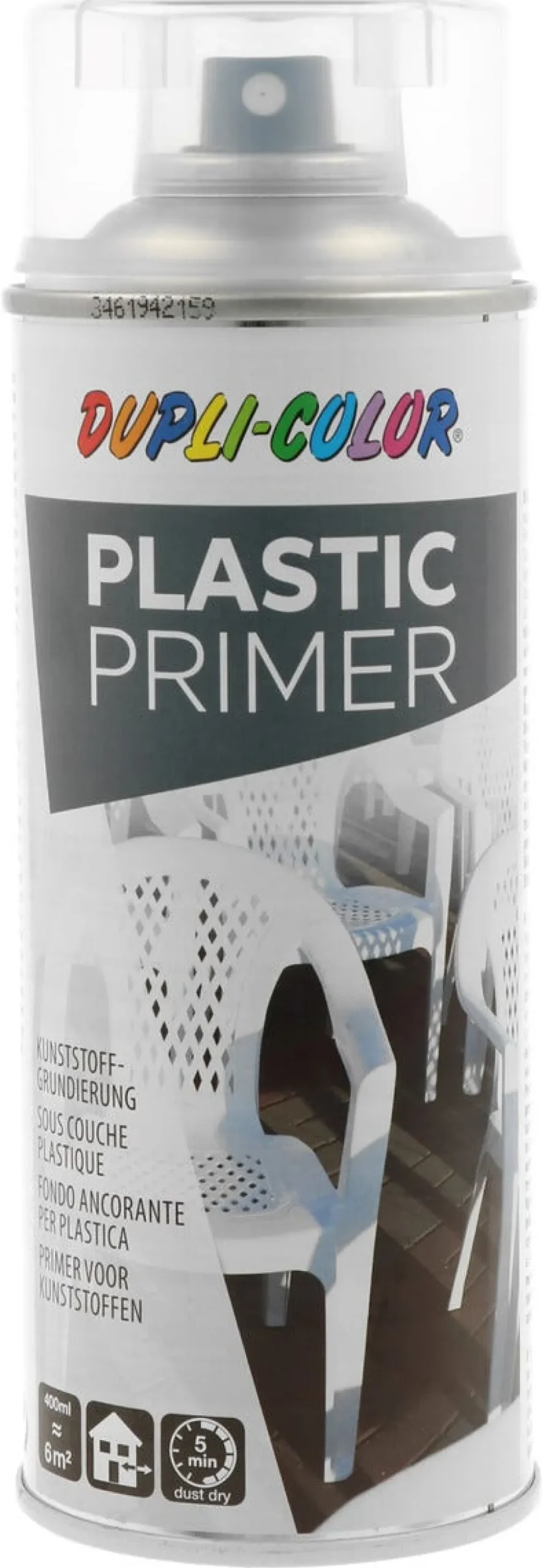 Dupli-Color Plastic Primer spray grundfärg, 400 ml