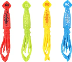 Dykleksak bläckfiskar 4-pack, från 6 år