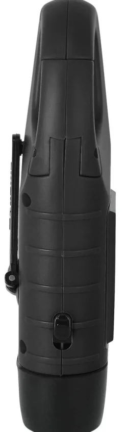 Dynamolampa LED med solcell, svart, 15 lumen