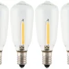 E10 LED-lampor till adventsljusstake, 10-55 V, 4-pack