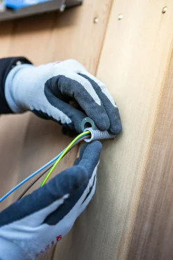 ElektroSkutt Dutts stopp och avslut för flexrör