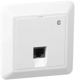 Elko RS infällt nätverksuttag Cat 6
