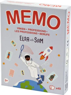 Elsa och Sam memory yrken, från 3 år
