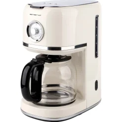 Emerio Retro kaffebryggare, beige, 1,5 l