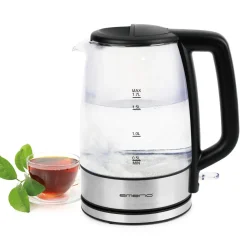 Emerio vattenkokare i glas 1,7 l, WK-130126