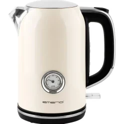 Emerio vattenkokare retro 1,7 liter beige, WK-133282.1