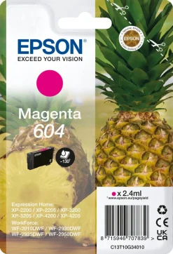 Epson 604 bläckpatron, flera färger