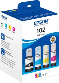 Epson 102 Eco Tank bläckpatroner, 4 färger