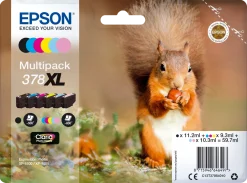 Epson 378 XL bläckpatroner, Claria Photo HD 6-pack
