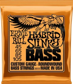 Ernie Ball Hybrid Slinky Bass 45-105 strängset till elbas