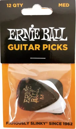Ernie Ball plektrum gitarr, 12-pack