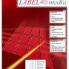 Etiketter 105x74 mm, Labelmedia
