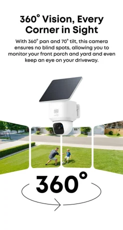 Eufy SoloCam E30 övervakningskamera 2K solcell