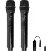 Exibel trådlösa mikrofon 2-pack 50 m räckvidd