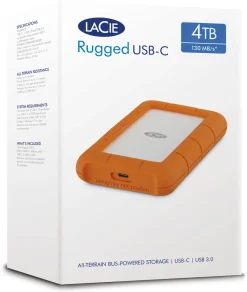 Extern hårddisk LaCie Rugged USB C