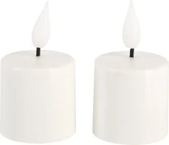 Extra blockljus mini LED 2-pack laddningsbart, Northlight