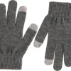 Fingervantar med touch, grå