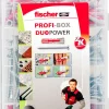Fischer Profi-Box universalplugg DuoPower med skruv, 160-pack
