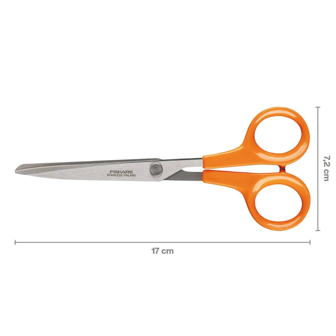 Fiskars Classic papperssax, höger och vänster, 17 cm