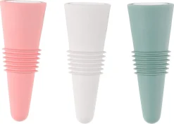 Flaskkork i silikon, 3-pack